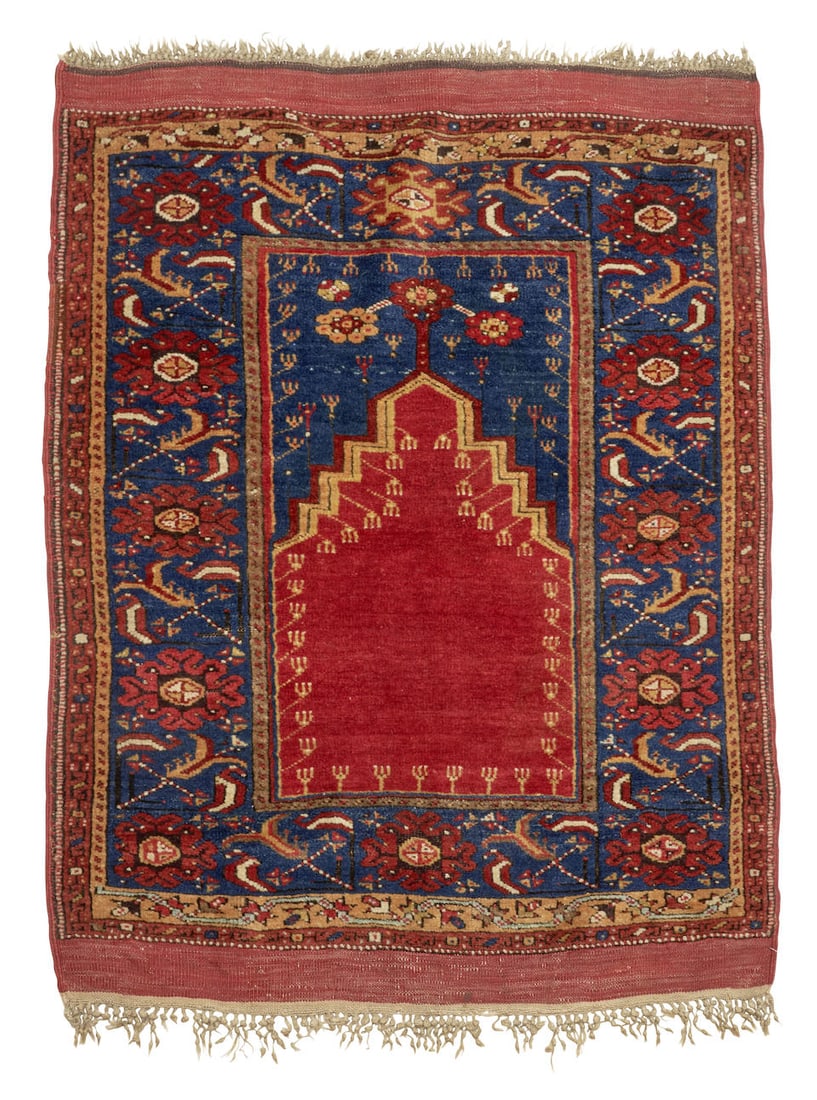 Central Anatolian Konya Region Rug Anatolia 2 ft. 11 in. x 4 ft. 1 in. (1 of 3)