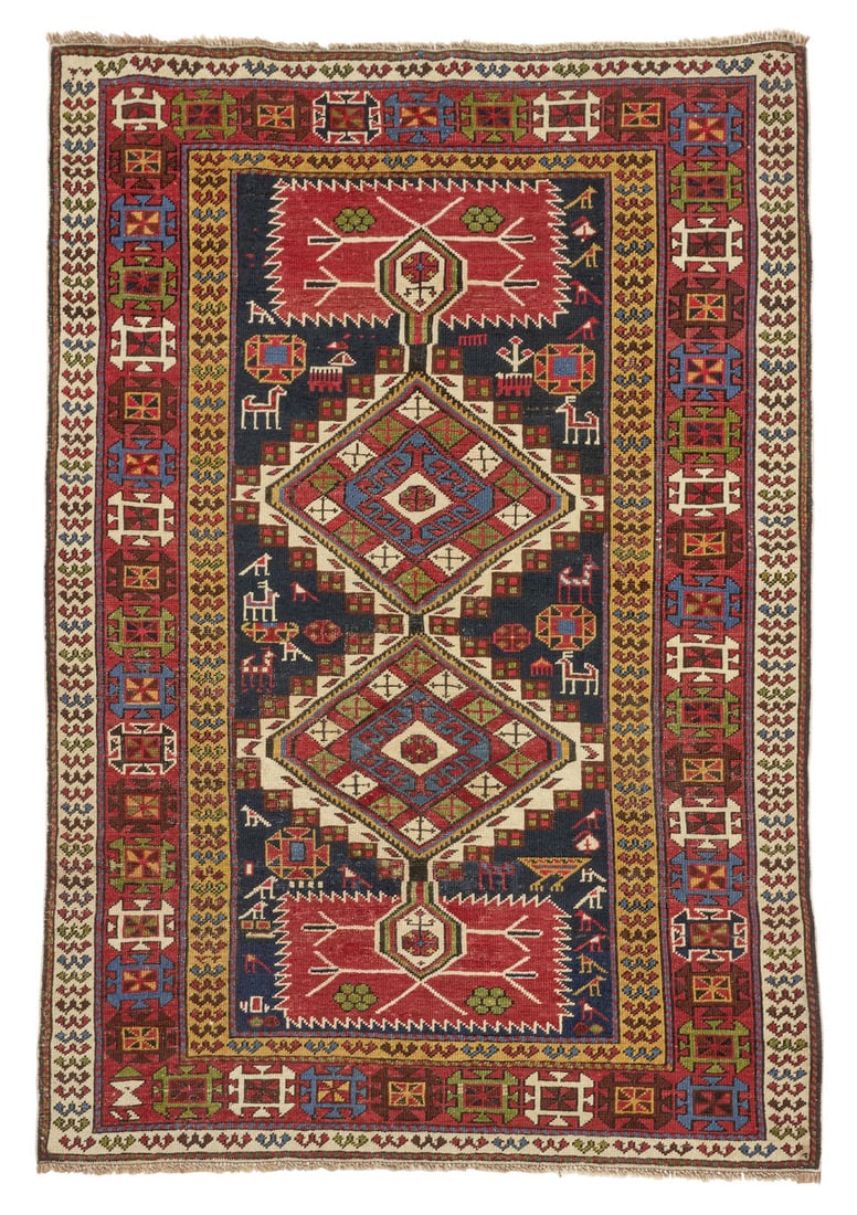 Shirvan Rug Caucasus 3 ft. 3 in. x 5 ft. 1 in. (1 of 3)