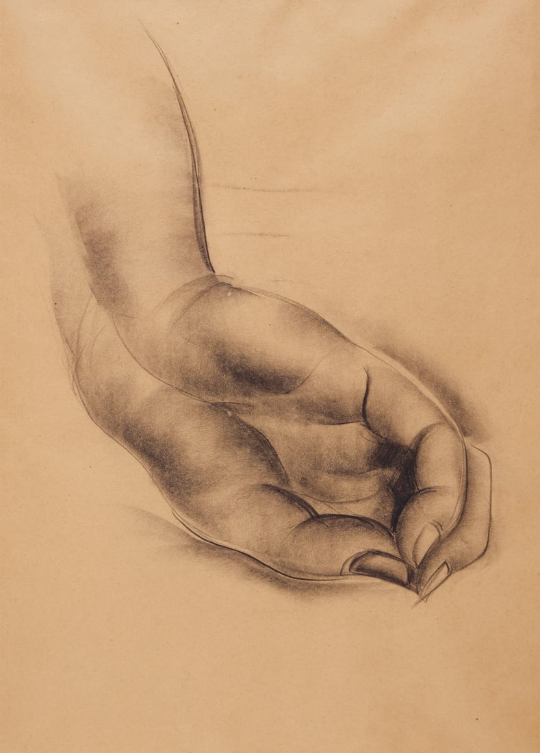 STANTON MACDONALD-WRIGHT (1890-1973) Untitled, circa 1930: STANTON MACDONALD-WRIGHT (1890-1973) Untitled, circa 1930 graphite and charcoal on paper 23 1/4 x 18 1/4 in. 59.1 x 46.4 cm. Footnotes: Provenance Henry A. Clausen, Colorado (acquired directly from th