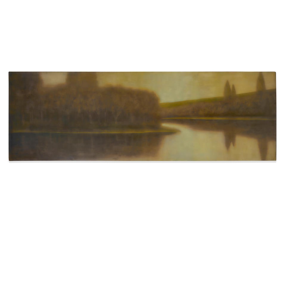 WADE HOEFER (1948-2020) Littoralis II, 1998: WADE HOEFER (1948-2020) Littoralis II, 1998 signed, signed with the artist's initials, titled, inscribed and dated 'LITTORALIS II 1998 W. De Augustine Hoefer HEALDSBURG. CA WDH' (on the reverse) oil o