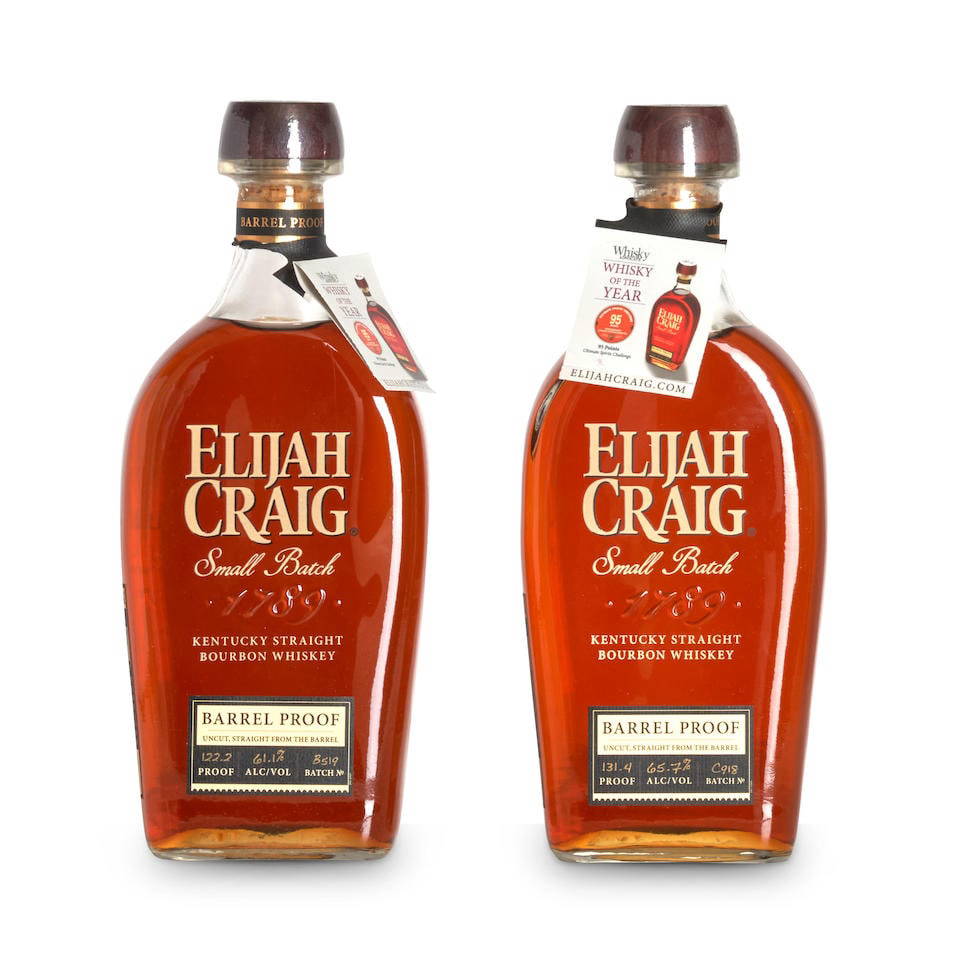 Elijah Craig Barrel Proof (2 750ml Bottles) Auction