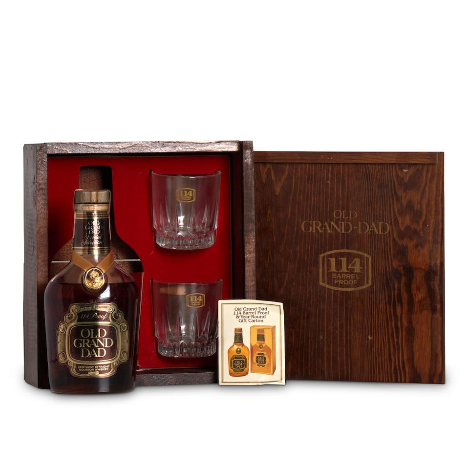 Old Grand Dad 114 Proof Gift Set (1 750ml bottle) (1 of 1)