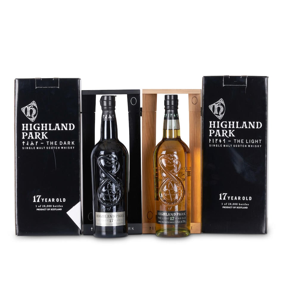 Highland Park The Light and The Dark (2 750ml bottles) (1 of 1)