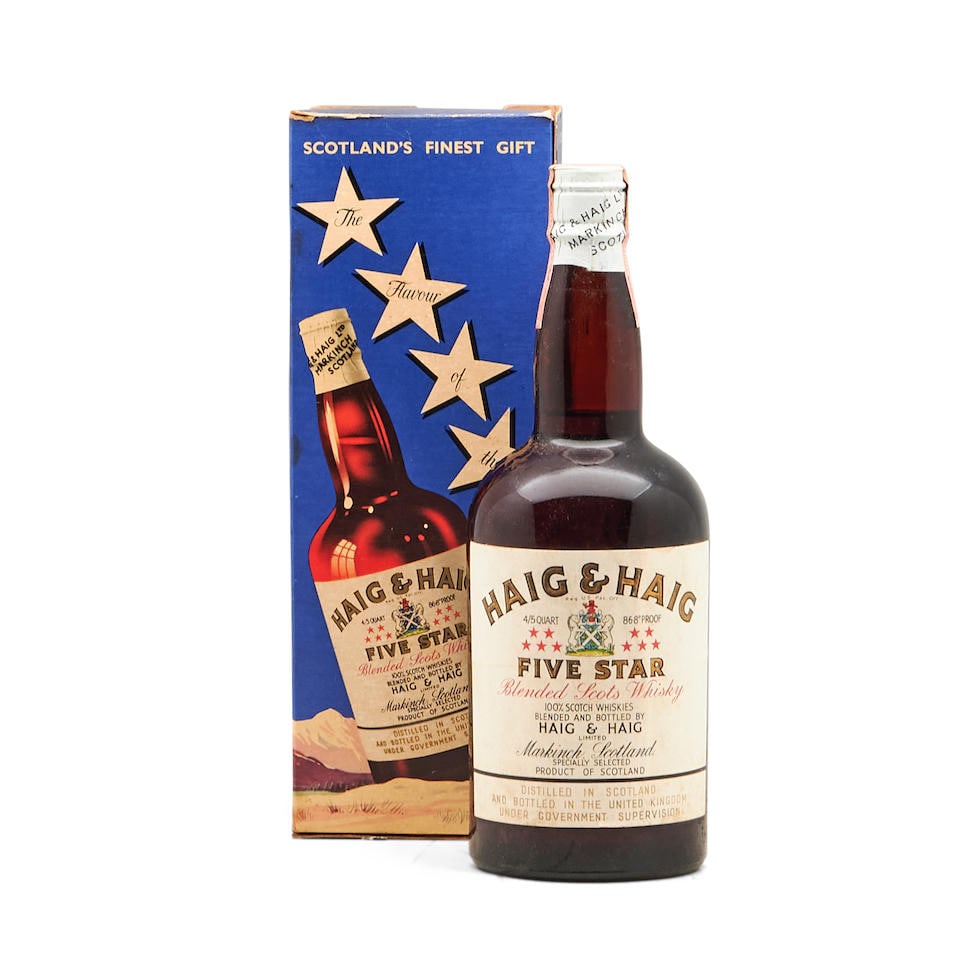 Haig & Haig Five Star (1 750ml bottle) (1 of 1)