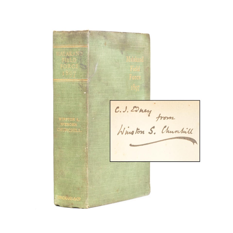 CHURCHILL (WINSTON S.) The Story of the Malakand Field Force. An Episode of Frontier War, FIRST ... (1 of 1)