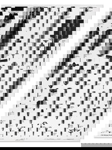 Ai Weiwei (Chinese, born 1957) Bomb Inkjet print, 2020, on Hahnemühle German etching paper,...: Ai Weiwei (Chinese, born 1957) Bomb Inkjet print, 2020, on Hahnemühle German etching paper, signed in black felt-tip pen, numbered 90/100 in pencil (there were also 25 artist's proofs), published