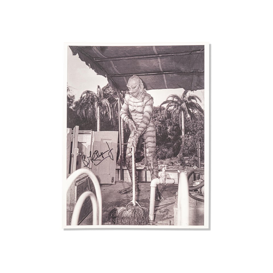 Ben Chapman 'Gill Man' Signed Oversize Production Photograph from Creature from the Black Lagoon. (1 of 1)