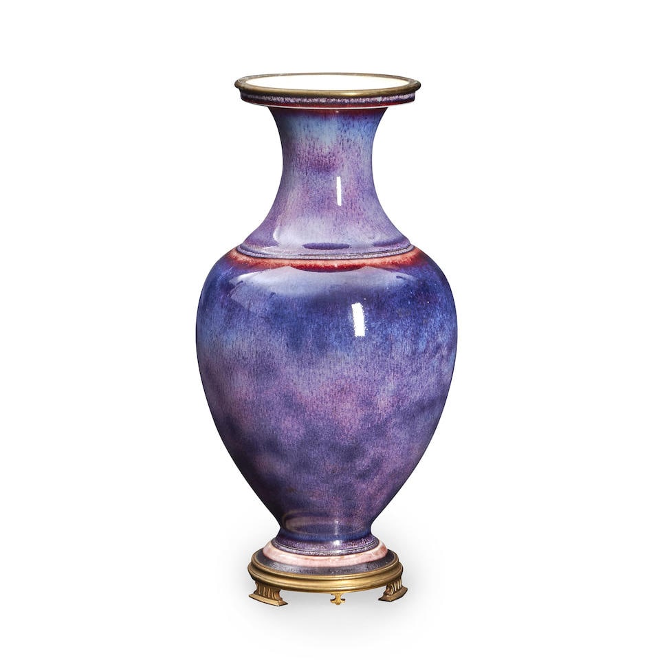 Sevres Flambe Porcelain Vase (1 of 1)