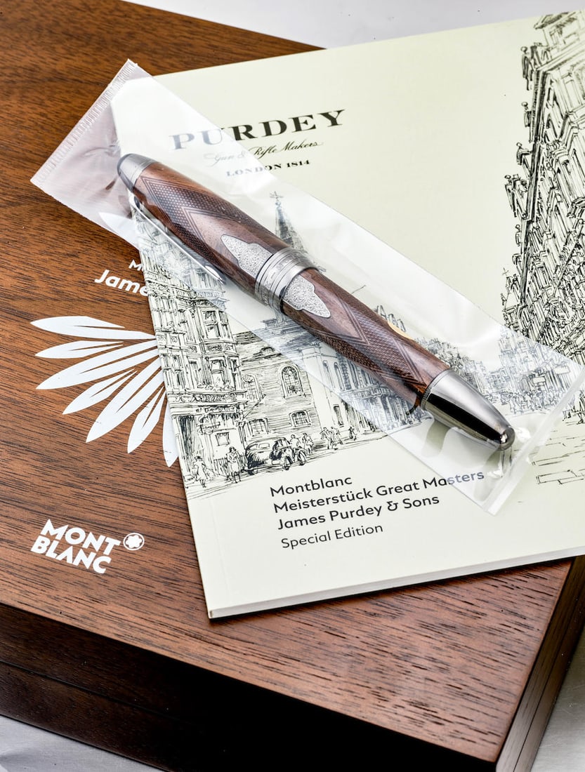 Montblanc purdey fountain clearance pen