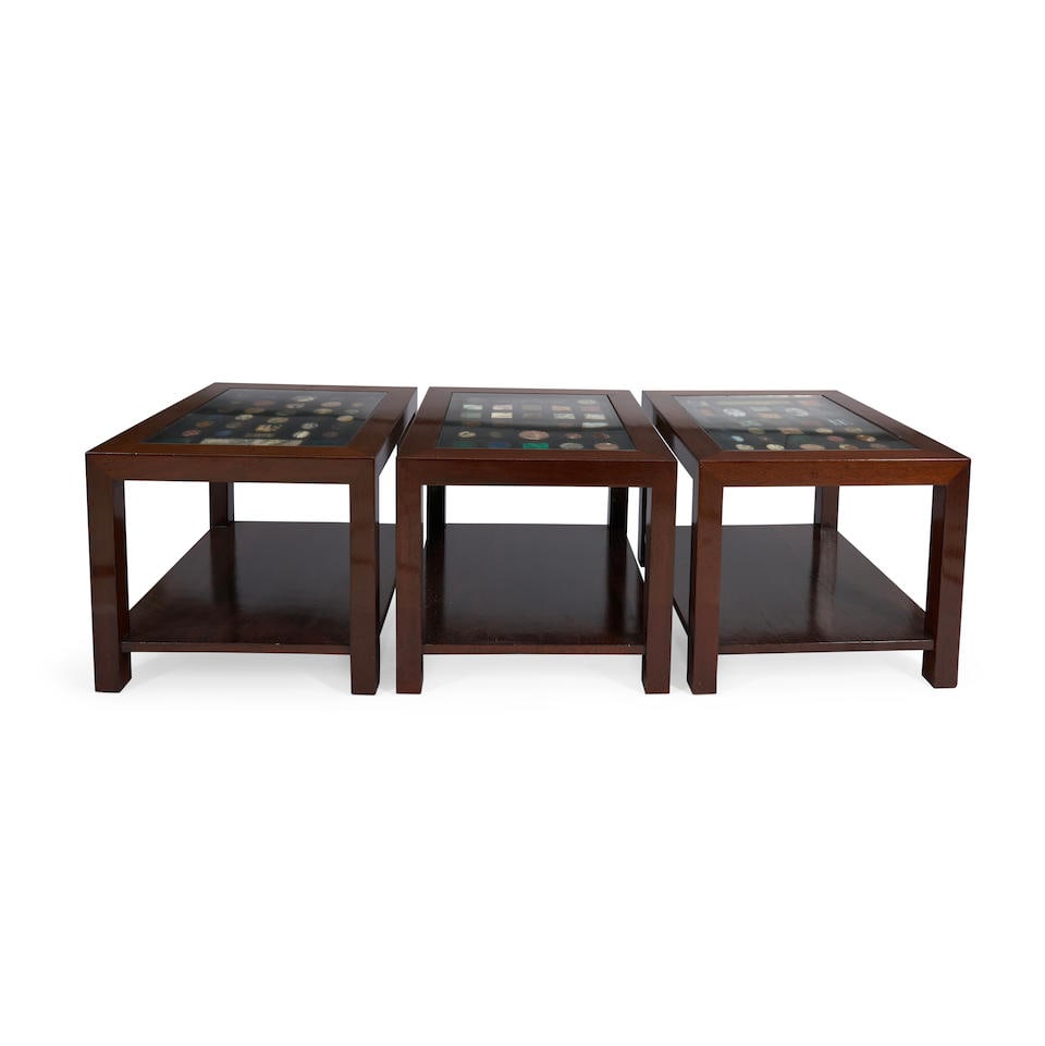Set of Three Specimen-Stone Tables, (1 of 1)