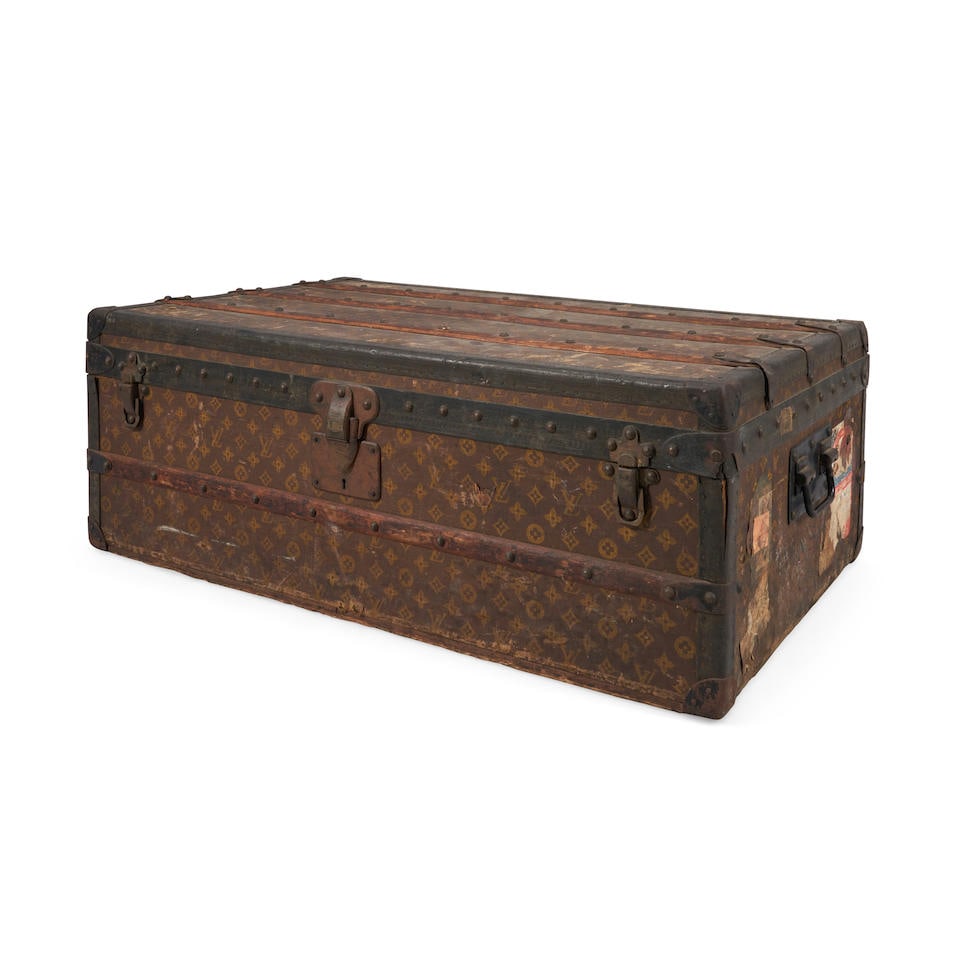 Louis Vuitton Monogram Steamer Trunk, Paris/London, early 20th century, (1 of 1)
