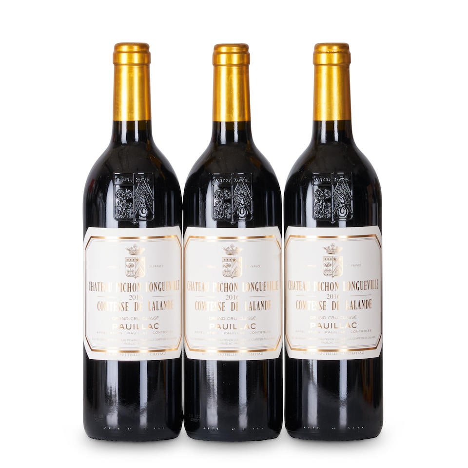 Chateau Pichon Lalande 2016 (3 bottles) (1 of 1)
