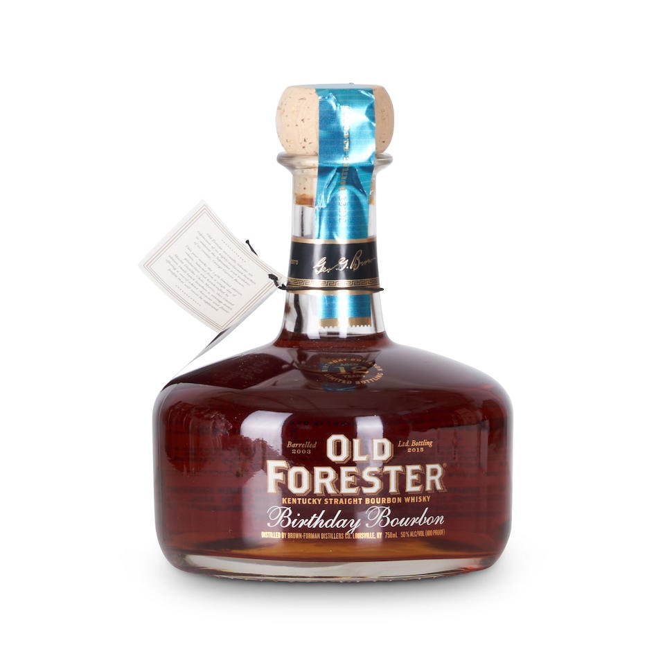 Old Forester Birthday Bourbon 2015 (1 750ml bottle) (1 of 1)