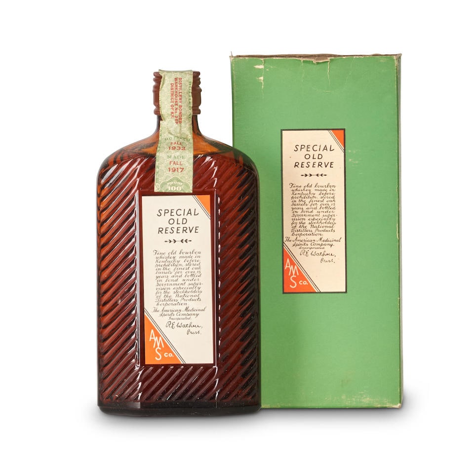 Special Old Reserve 1917 (1 pint bottle) (1 of 2)