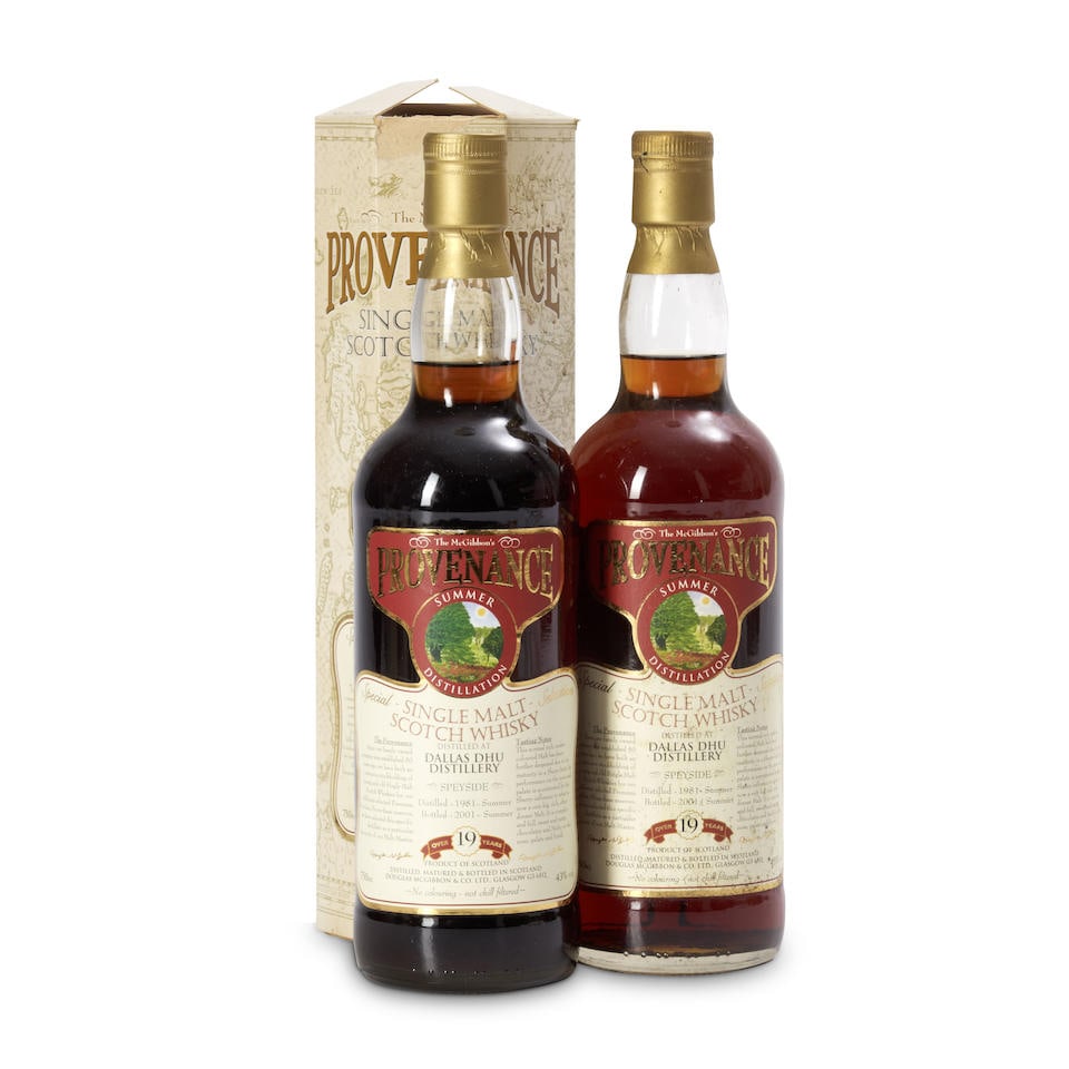 Dallas Dhu 19 Years Old 1981 (2 750ml bottles) (1 of 1)