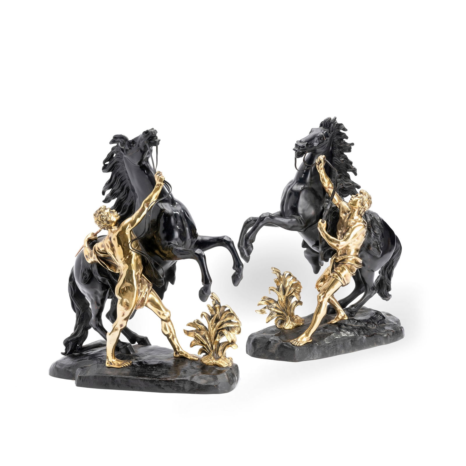 After Guillaume Cousteau (French, 1677-1746): A pair of late 19th century French patinated and p... (1 of 1)