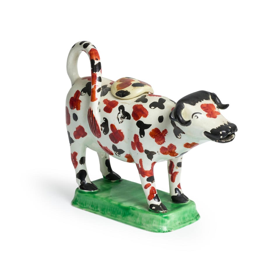 Cow Milk Pitcher, England, 19th century. (1 of 1)