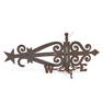 Wrought Iron Bannerette Weathervane, possibly New England, 19th century.