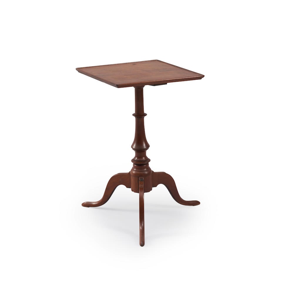 Federal Cherry Tray-top Stand, New England, early 19th century. (1 of 1)