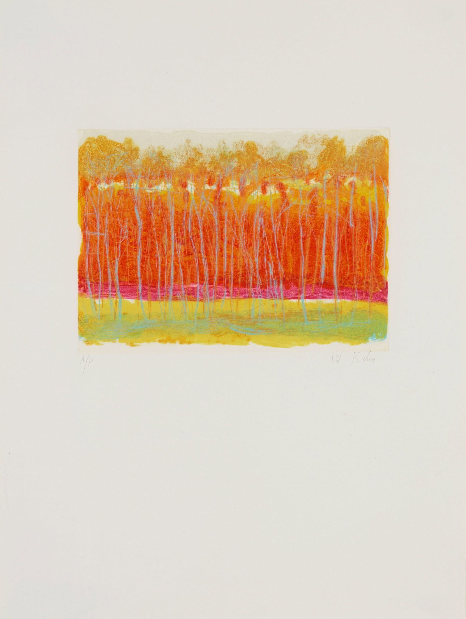 Wolf Kahn (1927-2020); Academy Print; (1 of 1)