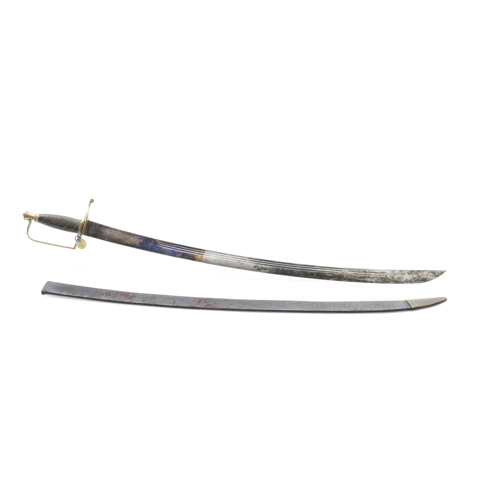 Jeremiah Snow-Attributed Horseman's Saber and Scabbard, (1 of 1)
