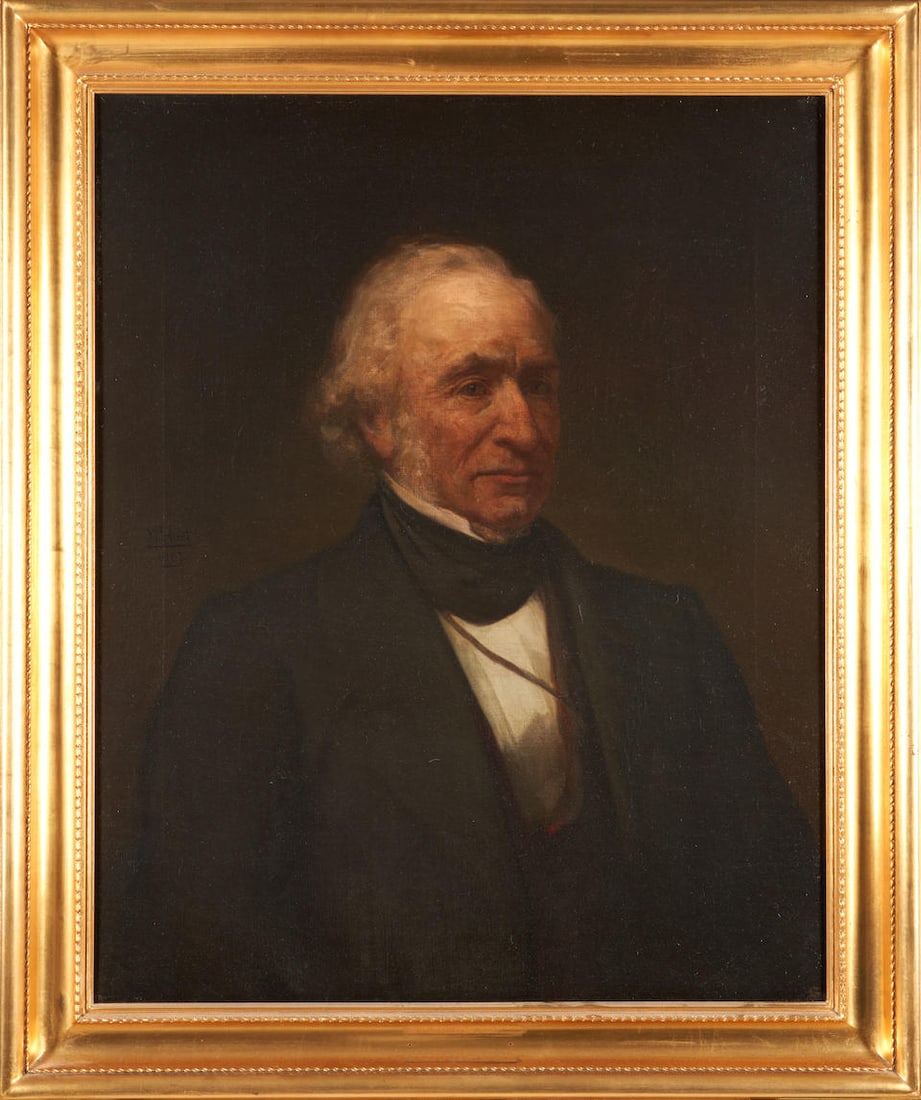 WILLIAM MORRIS HUNT (AMERICAN, 1824 - 1879) PORTRAIT OF THOMAS WREN WARD (1 of 4)