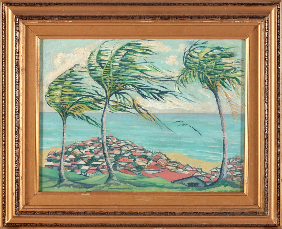 GEORGE WARREK (AMERICAN 1899-1990) PUERTO RICO (1 of 3)