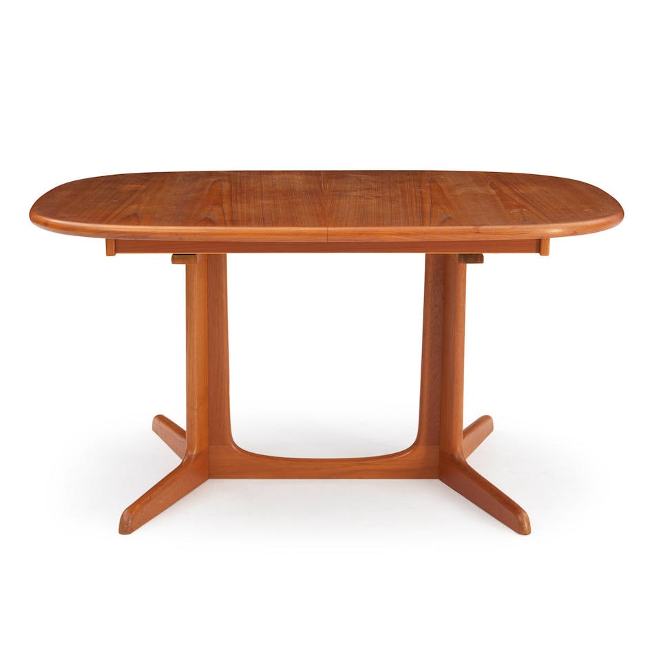 DANISH MODERN TEAK DINING TABLE ATTRIBUTED TO GUDME MOBELFABRIK (1 of 2)