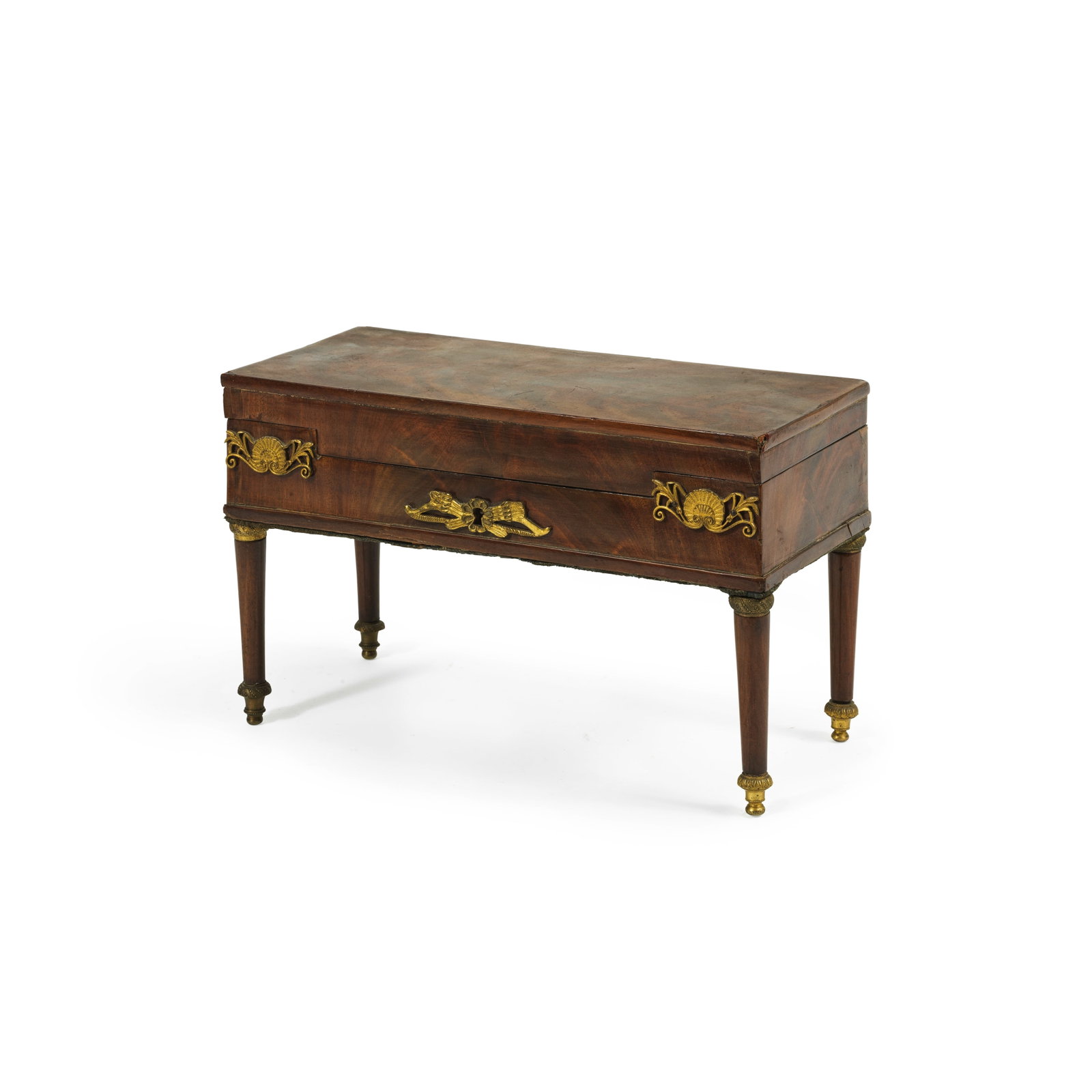 Piano blanc brillant - Cofet à bijoux en bois laqué