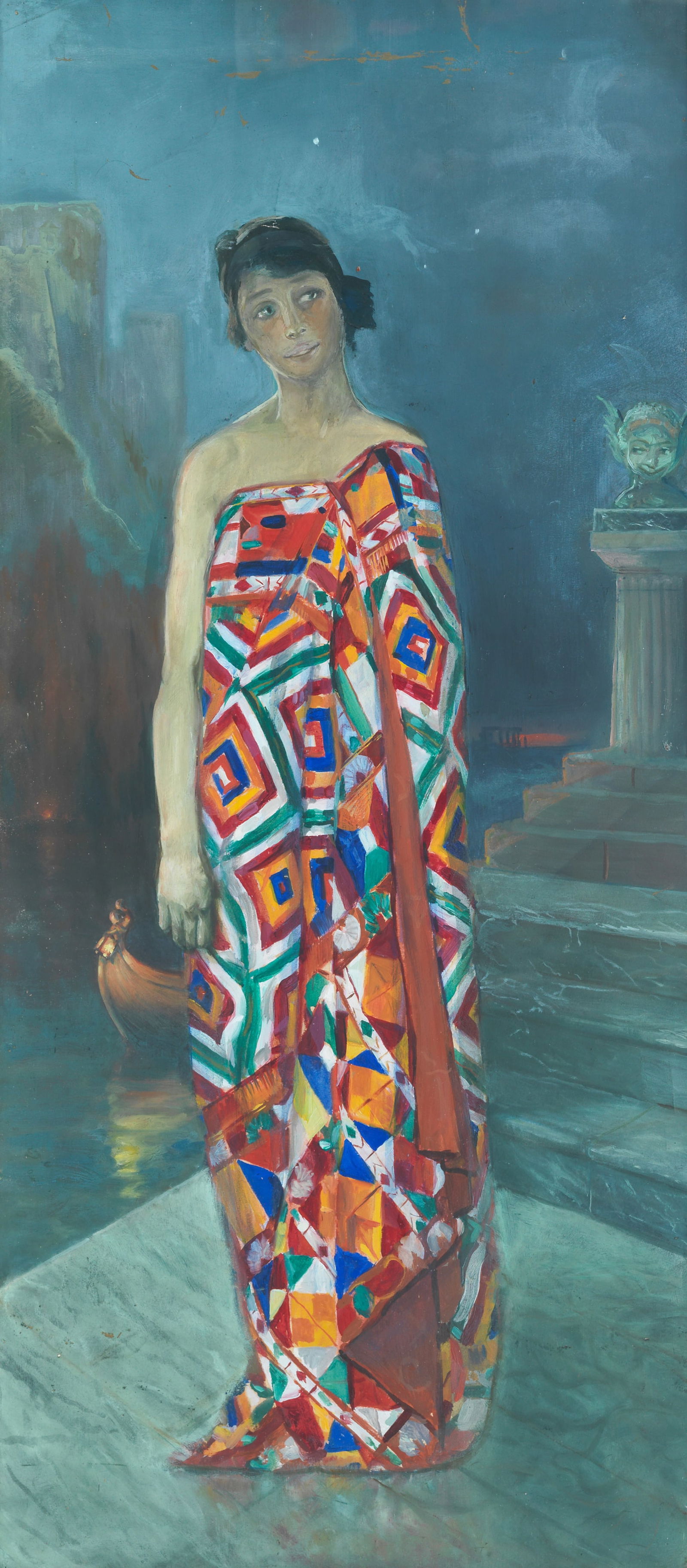 Andrew Reid (British, 1887-circa 1975) The Patterned Robe (1918) (1 of 1)