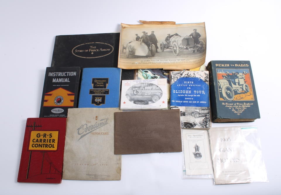 Motoring books and ephemera (1 of 1)