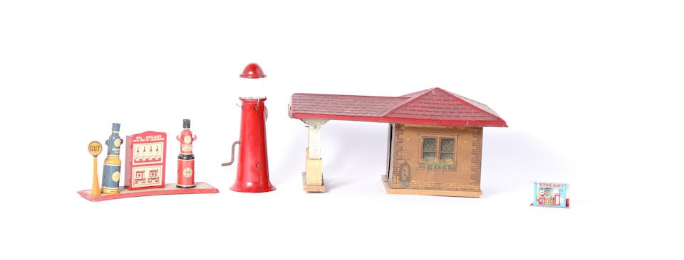 Four service station toys,  (4) (1 of 1)