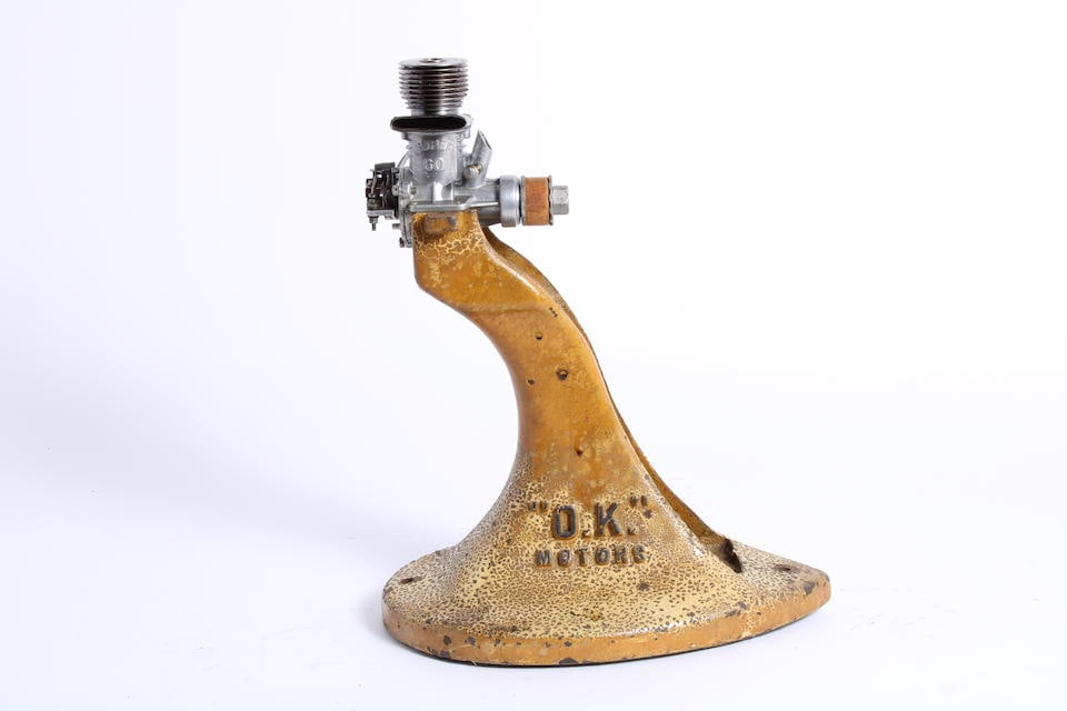 An OK Motors shop display stand,  (2) (1 of 1)