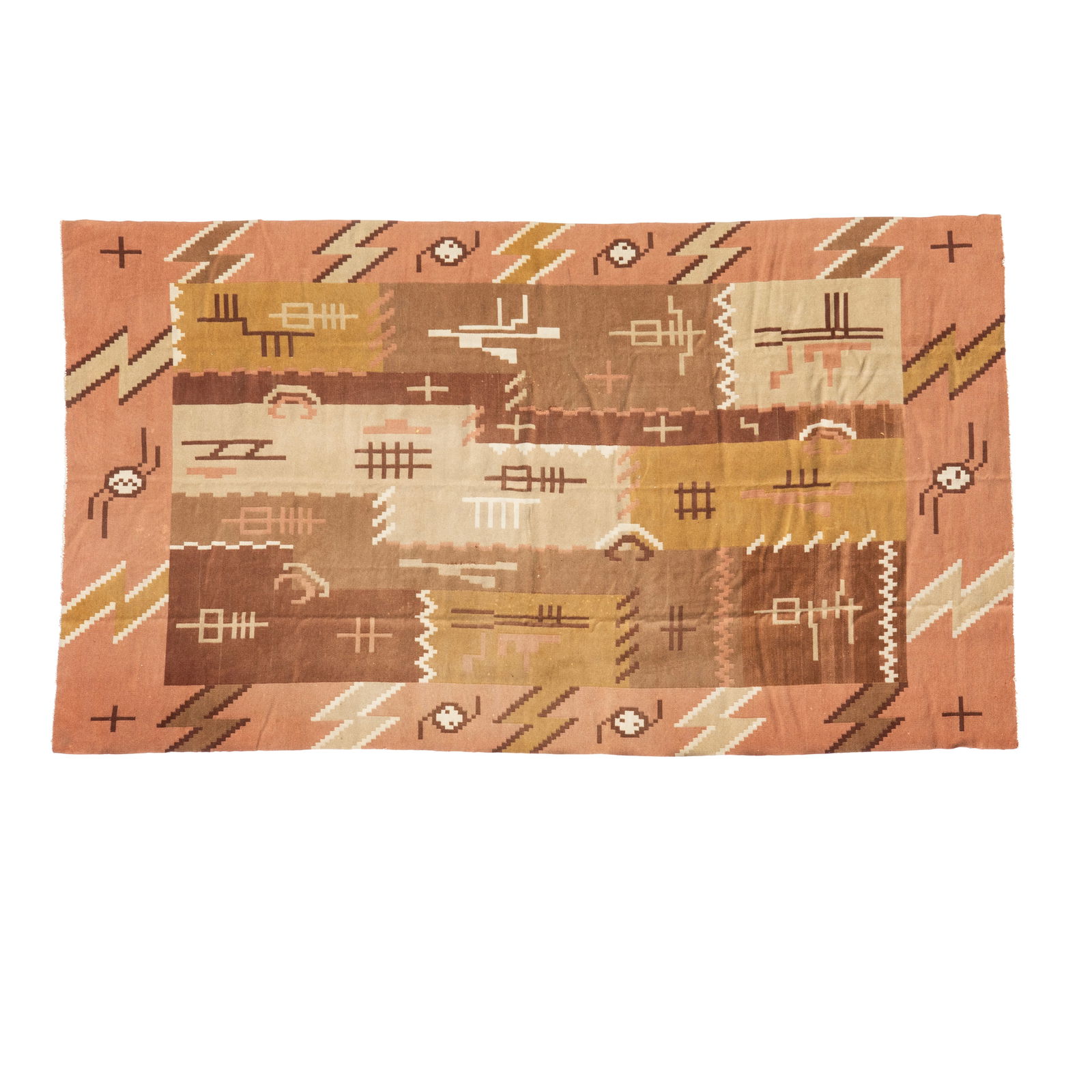 IMPI SOLTAVATA (20TH CENTURY) Flat Weave Rug1930shandwoven wool161 1/2 x 106 1/2in (410.2 x 270.... (1 of 1)