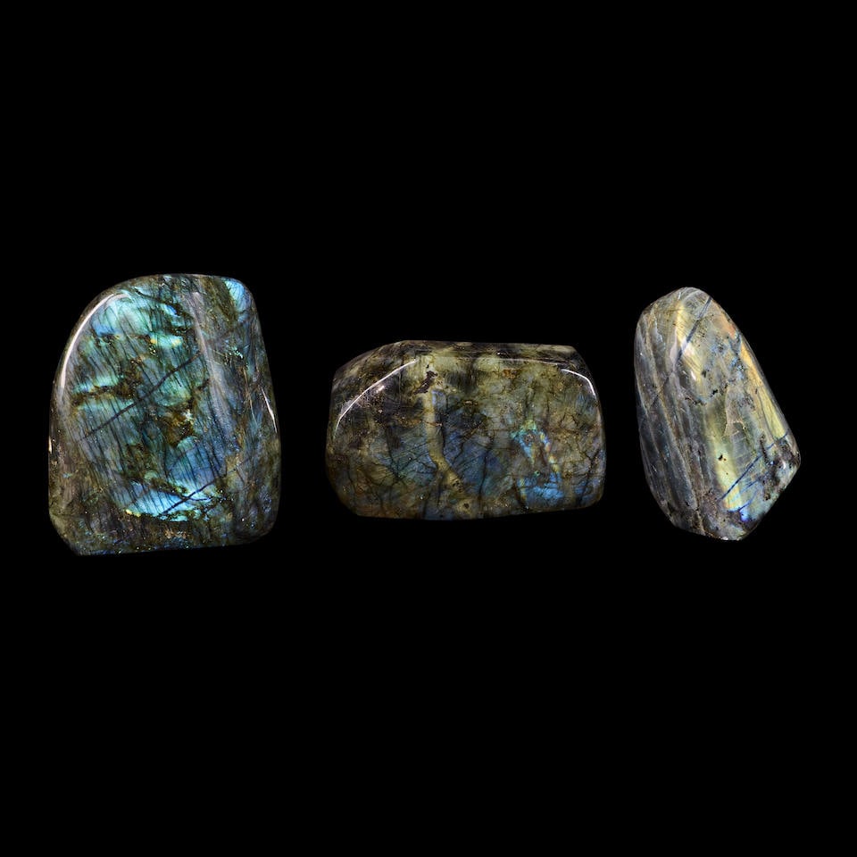 Three Labradorite Specimens (1 of 1)