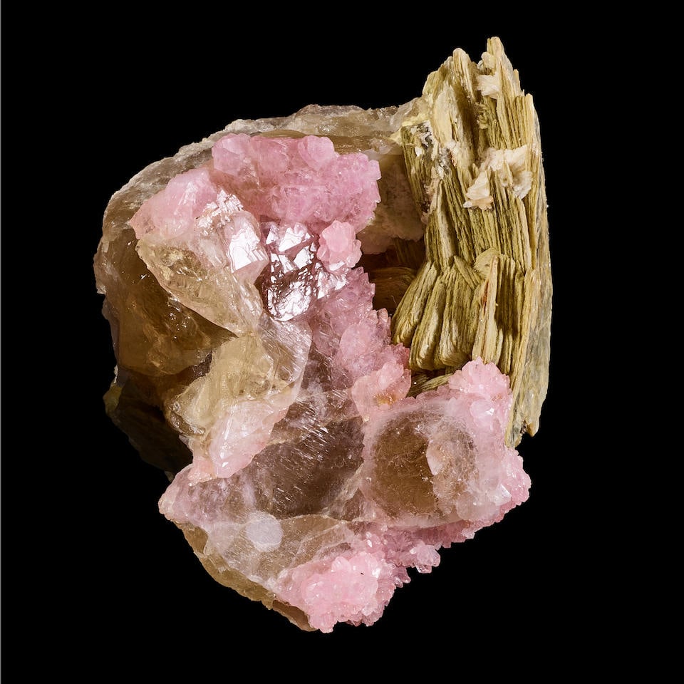 Crystalized Rose Quartz on Matrix (1 of 1)