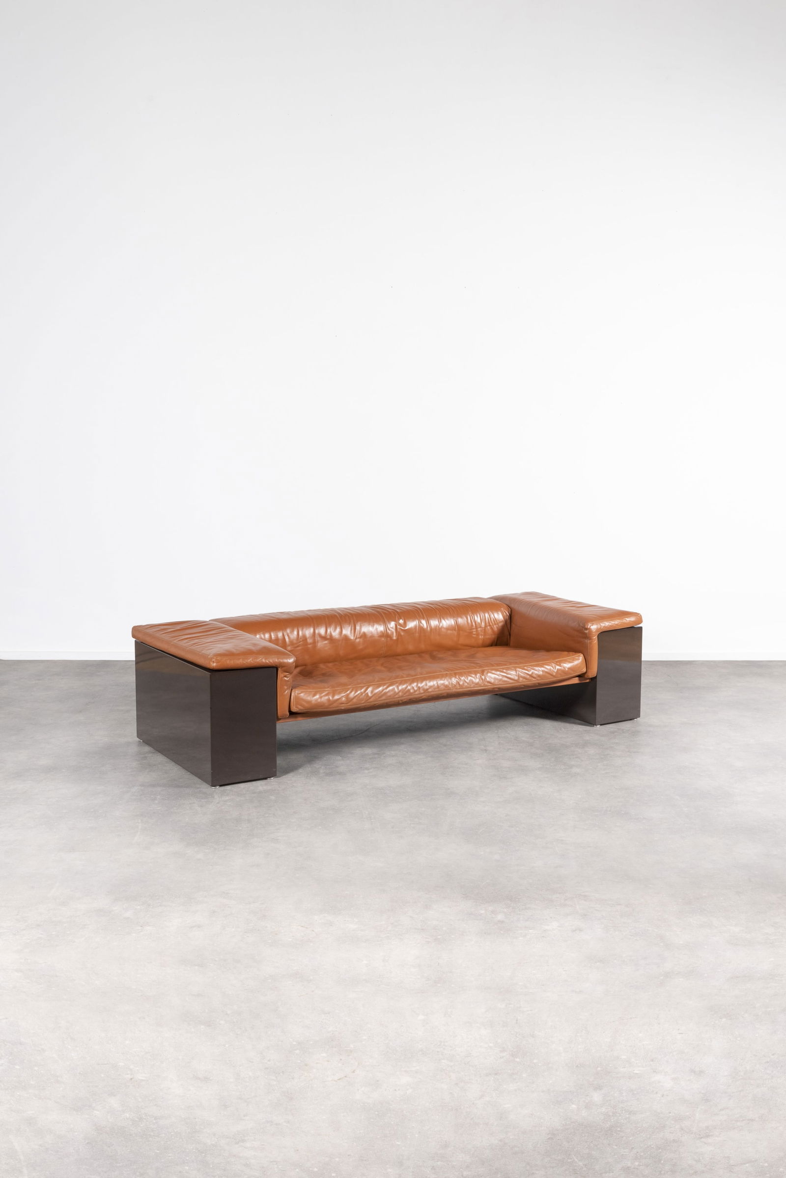 CINI BOERI (1924-2020) Canapé « Brigadier »Two-seat sofaCréation en 1977Stru... (1 of 1)