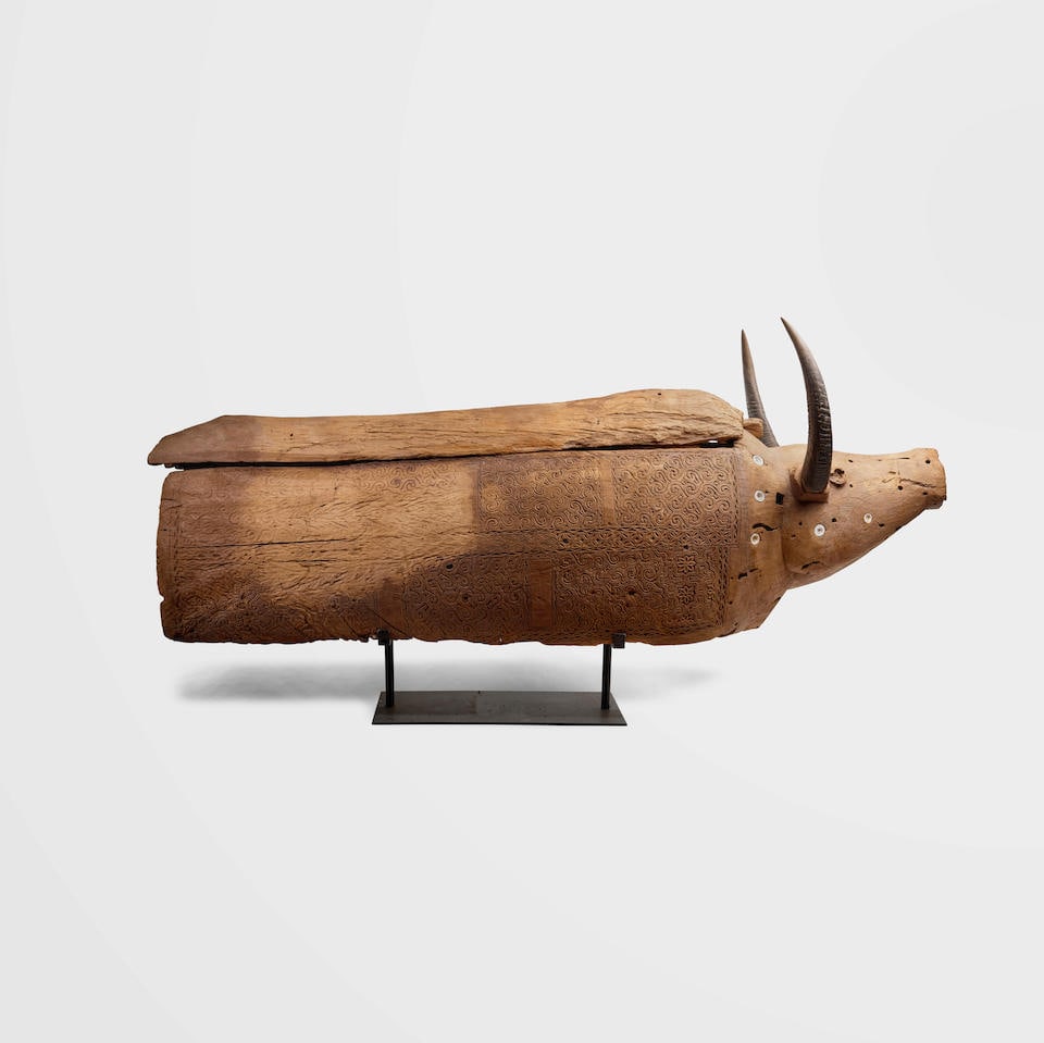 Toraja Sarcophagus, Sulawesi, 16th/17th Century (1 of 4)