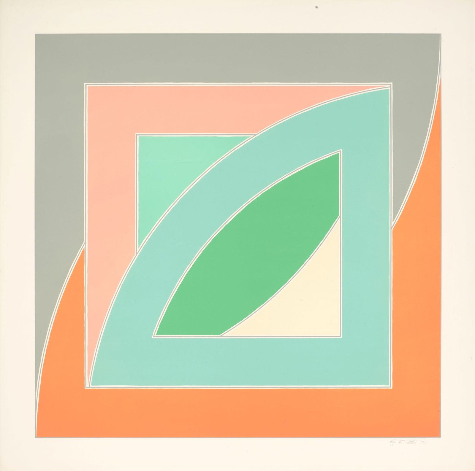 Frank Stella (born 1936); River of Ponds IV, Newfoundland Series; (1 of 1)