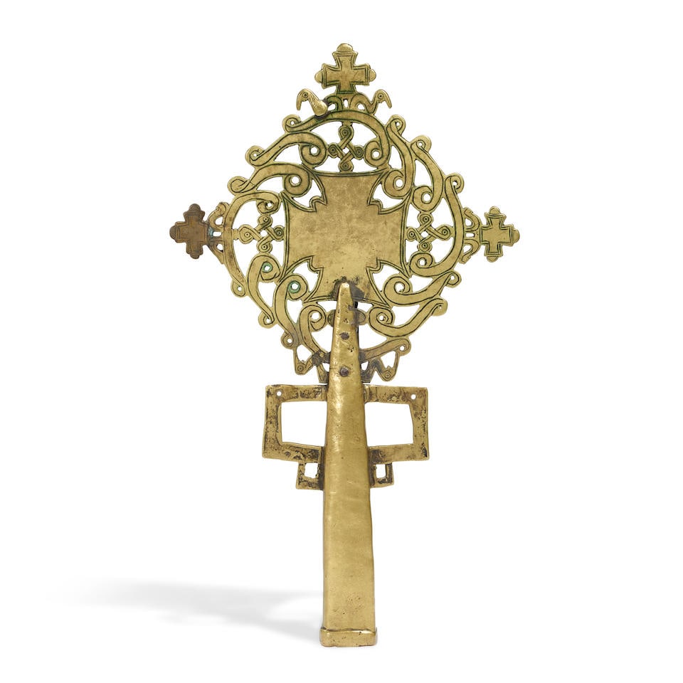 Processional Cross, Ethiopia, 15th Century (1 of 2)