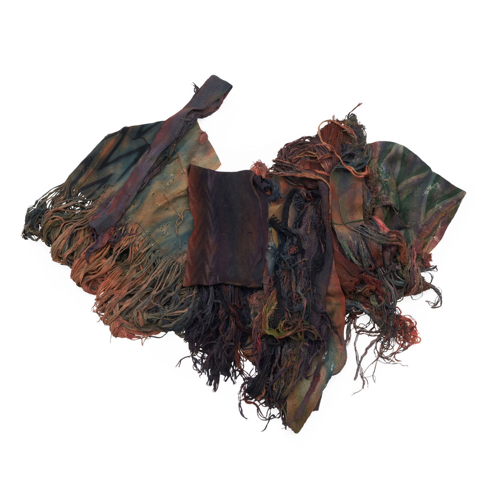 A collection of Great Lakes ceinture fléchée sashes lg. from 42 to 82 in. (1 of 1)