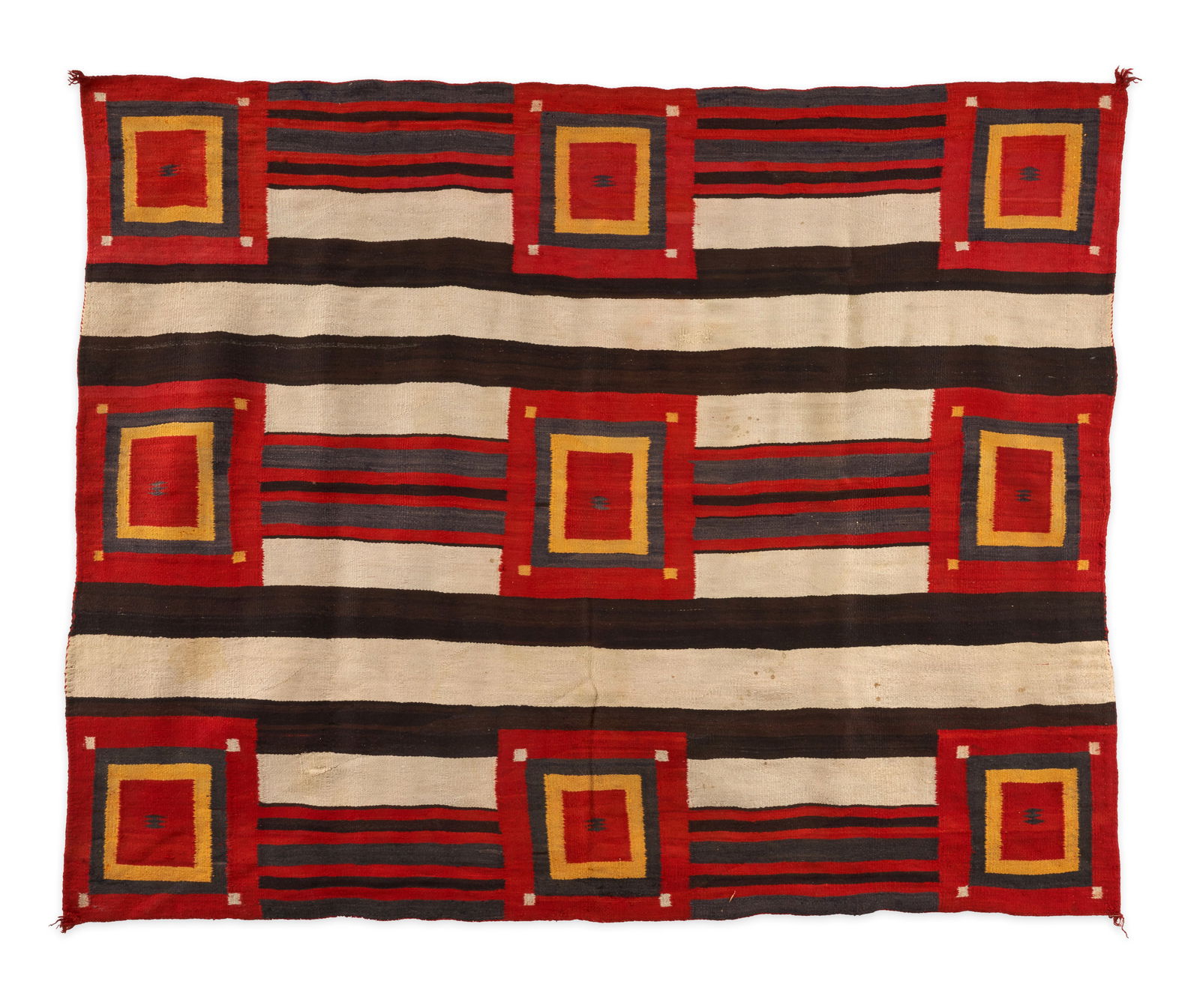 A Diné (Navajo) third phase chief's blanket 52 x 68 in. (1 of 1)