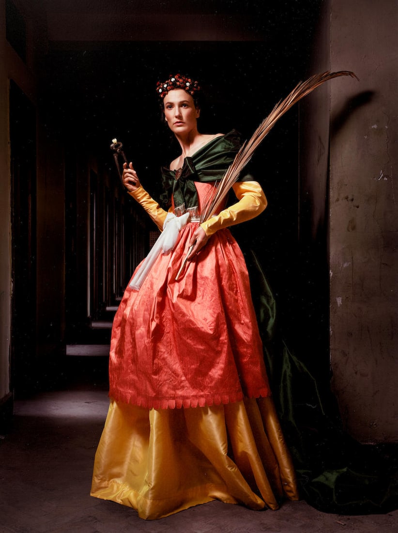 Erwin Olaf (1959-2023); 'Apolonia';: Erwin Olaf (1959-2023) 'Apolonia', 2008 Inkjet print; signed, titled, dated, and editioned 'a.p.' in pencil on the reverse; this work is from an edition of 25, plus 20 Artist's Proofs. 18 5/8 x 14 in.