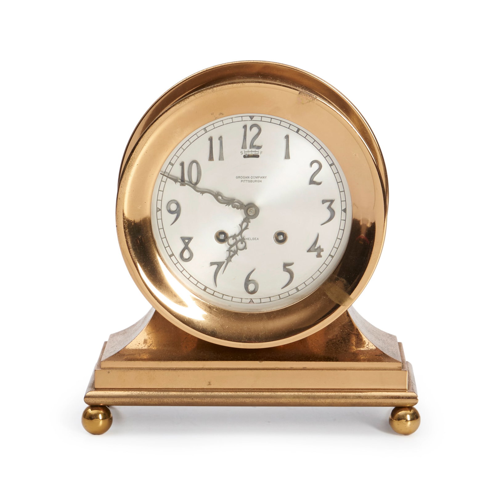 Chelsea Ship's Bell Clock, Grogan Company, Pittsburg, Pennsylvania, early 20th century. (1 of 1)