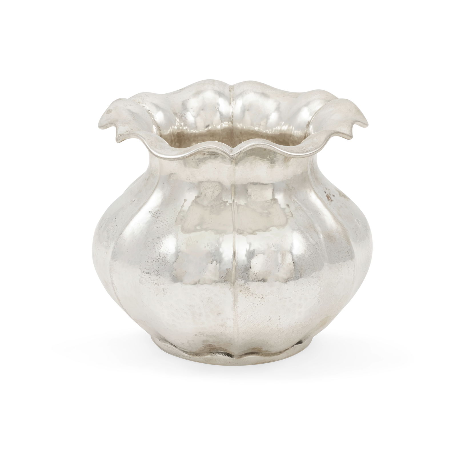 A BUCCELLATI STERLING SILVER VASE marked Buccellati, Italy, 20th century (1 of 1)