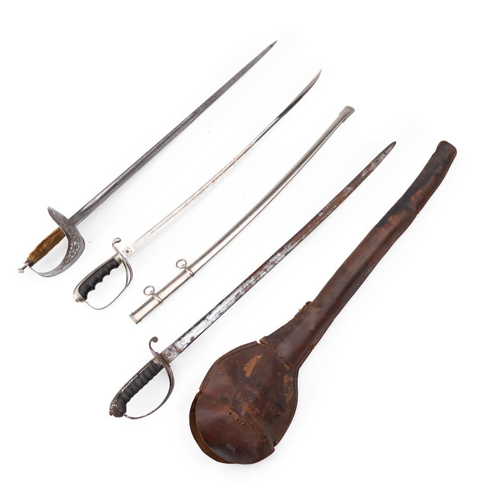 Three Military Swords, (1 of 1)