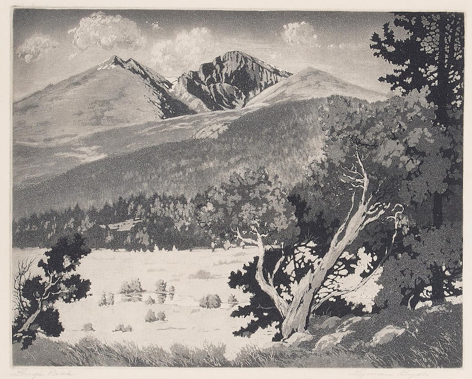 Lyman Byxbe (1886-1980); A Group of 4 Etchings; (4) (1 of 12)