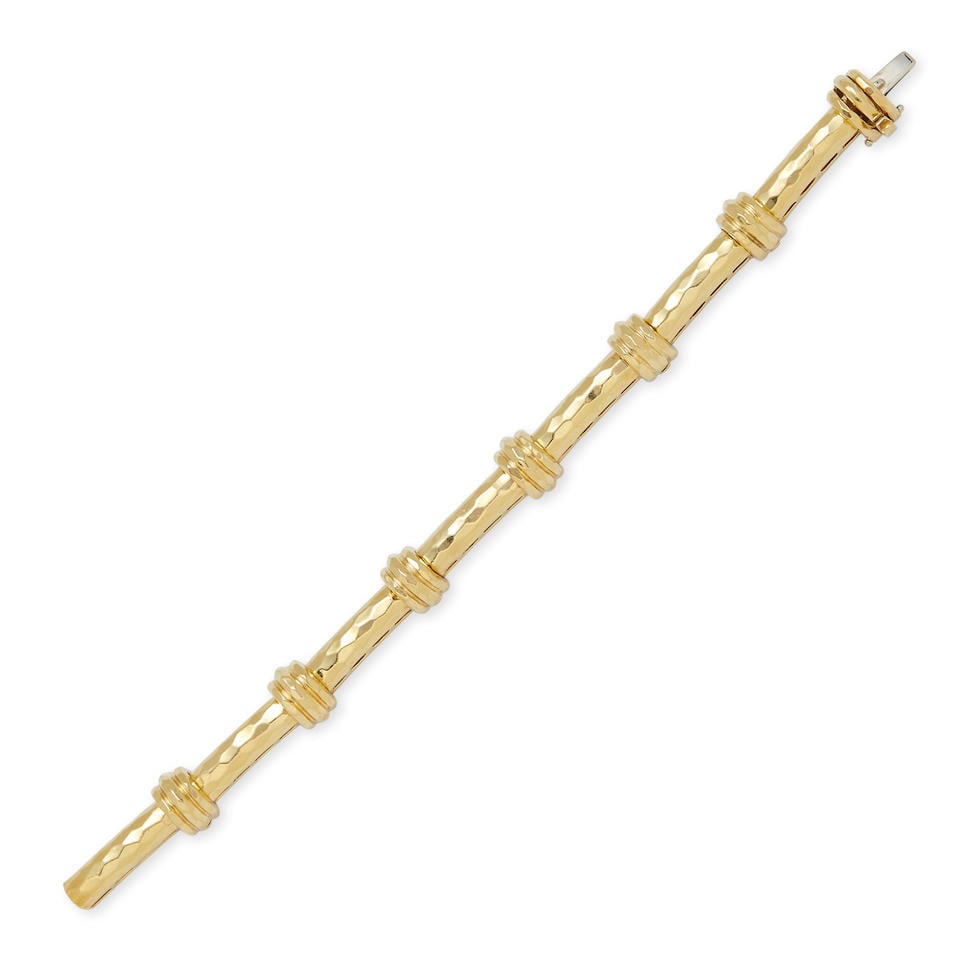 HENRY DUNAY: AN 18K GOLD BRACELET (1 of 2)