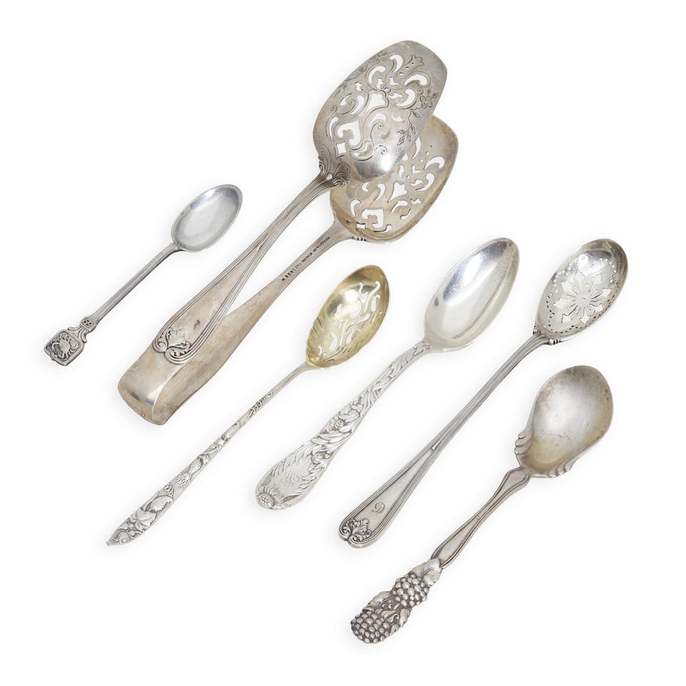 Forty-four Pieces of Tiffany & Co. Sterling Silver Flatware, (1 of 1)