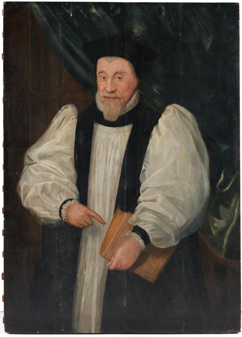 Continental school, 18th/19th Century A Portrait of a Bishop 114.0 x 82.0 x 5.25 cm (44 7/8 x 32... (1 of 1)